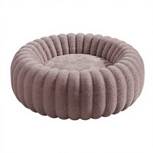 Cama Redonda para Gatos, un Lugar Acogedor para Descansar para Mascotas Pequeñas como Gatos y Perros, una Cama Cálida y Esponjosa para Gatos - Product Image 5