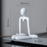 Sculptures modernes pour la décoration de la maison, figurines abstraites, statue du Penseur pour le salon, le bureau, la chambre, l'étagère, la table, le bureau