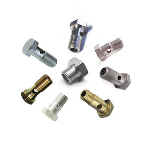 M10สลักเกลียวแบนโจ M8 <span class=keywords><strong>M10x1</strong></span> 25 M12 10มม. สลักเกลียวแบนโจ8มม. M14x1 <span class=keywords><strong>M10x1</strong></span> 5แบนโจบริ์3/8 "UNF - Product Image 2