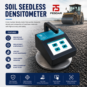 Calibrage simple et jauge de densité du sol non nucléaire de haute précision - Product Image 2