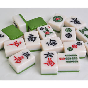 Set di Mahjong per uso domestico cinese di vendita caldo personalizza il Set di Mahjong durevole di alta qualità all'ingrosso di Mahjong