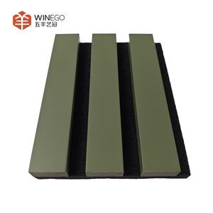 Panel Acústico Resistente a la Humedad WINEGO, Paneles de Pared de Listones de Madera para Fondo, Paneles Acústicos de Madera para Insonorización - Product Image 5