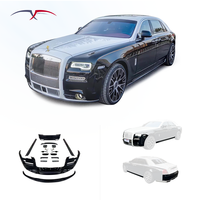 Kit carrosserie en fibre de carbone style MSY pour Rolls Royce Ghost : pare-chocs avant, jupes latérales, diffuseur arrière, aileron arrière – Modification automobile
