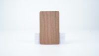 Tarjeta de Identificación RFID de Madera Greenworks, Tarjeta de Empleado NTAG215 13.56 MHz para Empresa