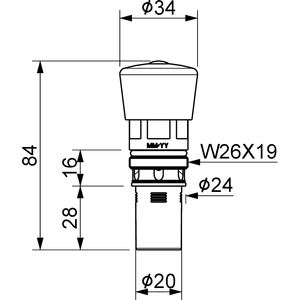 Vis à taraudage complète Modèle 103 Ø 35 - Product Image 2