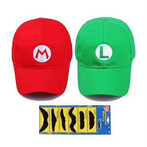 Gorra <span class=keywords><strong>de</strong></span> Béisbol a Rayas Unisex para Disfraz <span class=keywords><strong>de</strong></span> <span class=keywords><strong>Mario</strong></span> <span class=keywords><strong>Bros</strong></span>, para Niños y Adultos, para Fiestas Casuales en la Playa y al Aire Libre-MH-1561 - Product Image 4
