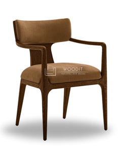 Nouvelle chaise de salle à manger pliable moderne en bois massif américain pour un usage domestique meubles personnalisables durables et écologiques directement en usine - Product Image 1