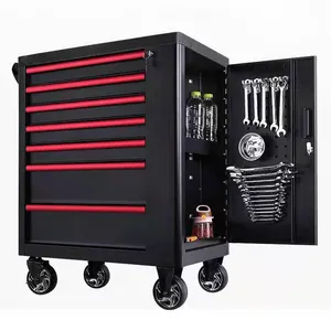 SteelArt Metal Mobile Tool Box,Workshop Trolley Tool Cabinet For Garage