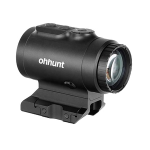 Mirino Prismatico Mini Impermeabile IPX67 Ohhunt con Illuminazione Rossa, Montaggio Inferiore 1/3 e Copertura Killflash - Product Image 2