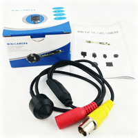Kamera CCTV Mini AHD 2MP HD 1080P, Bodi Logam, Lensa 3.7mm Sudut Lebar, ODM untuk Sistem DVR AHD