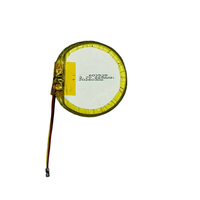 Baterai Lipo Lithium Polymer Custom Pabrik Bentuk Lengkung 603535 3.7V 665mAh untuk Earphone Bluetooth, Mini GPS Tracker, dan Perangkat Pintar yang Dapat Dipakai
