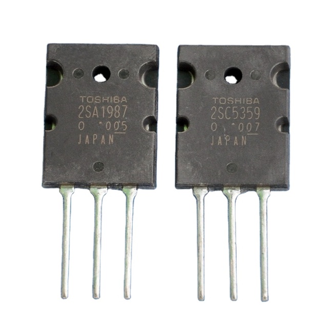 2SA1987 2SC5359 To-3pl 15A 230V NPN PNP Bipolar Power Amplifier Transistor