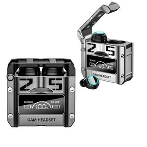 Nuevos <span class=keywords><strong>Auriculares</strong></span> Inalámbricos M25 TWS Intraurales con Pantalla Digital para Gaming, Indicador LED de Batería, Compatibles con Smartwatch <span class=keywords><strong>I12</strong></span> F9 para Uso de DJ - Product Image 2