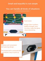 Jeux de table en bois pour enfants fussball fusbolito de mesa baby-foot futbolin table de football jeux de sport interactifs