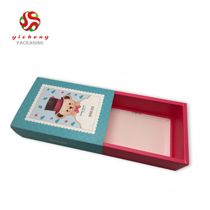 Matte Laminated Wholesale Custom Outer CMYK Printing 350gsm Cardpaper Food Drawer Box Packaging