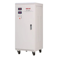 HEYA SVC 20KVA Transformador Toroidal Monofásico de Cobre, Regulador de Voltaje Automático Tipo Servomotor AC, Estabilizador AVR