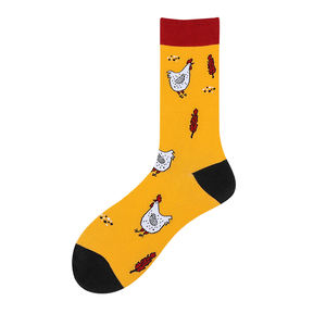 <span class=keywords><strong>Chaussettes</strong></span> pour hommes Design Color Mixing Animals Monkey Sheep Zebra <span class=keywords><strong>Chaussettes</strong></span> décontractées de haute qualité pour hommes - Product Image 5