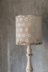 Tiendas y casas decorativas, tablets y paredes con candelabros <span class=keywords><strong>de</strong></span> metal blanco antiguo - Product Image 4