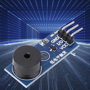 Aismartlink thụ động buzzer module, 3. 3-5V Thụ động mức thấp buzzer Tần số điều khiển âm thanh mô-đun với 3 pin điều khiển - Product Image 3