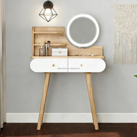 Table de toilette MDF Chapel Price avec miroir pour chambre à coucher
