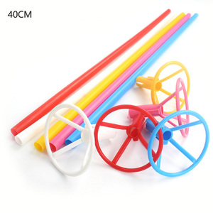 Trasparente 70-80cm balloon cup & sticks clear & holder per 10 18 24 36 pollici trasparente clear wave ball bobo balloon globo - Product Image 6