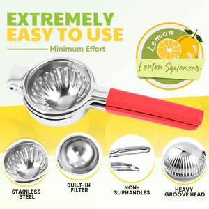 Exprimidor de Limones Manual de Acero Inoxidable Premium, Diseño Novedoso 2026, Ecológico, Top Ventas - Product Image 4