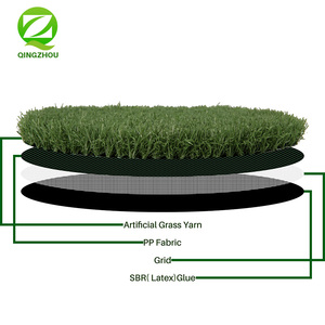QINGZHOU L013 Lợp Giá Rẻ Non Infill <span class=keywords><strong>Soccer</strong></span> Turf Chất Lượng Bóng Đá Cỏ Nhân Tạo Cỏ Tổng Hợp - Product Image 4