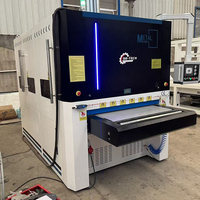 Machine de débavurage et de meulage de tôles multi-matériaux SR-Tech 40 kW haute sécurité