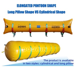 Sacs de levage en tube flottant ponton allongé pour travaux sous-marins, en tissu enduit de PVC soudé par HF, pour le sauvetage maritime - Product Image 2