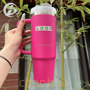 Xách tay 30-<span class=keywords><strong>ounce</strong></span> thép không gỉ chân không cách nhiệt Tumbler PC ống hút cao su qua biên giới Xe Cắm Trại ly nước lạnh bằng chứng - Product Image 5