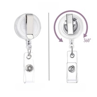 Porte-badge rétractable amusant et mignon pour infirmière, clip porte-badge d'identification pour médecin, étudiant, assistant médical, collègue, accessoires de travail