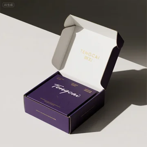 กล่องบรรจุภัณฑ์สำหรับการจัดส่งแบบกำหนดเองพร้อมโลโก้ - กล่องไปรษณีย์กระดาษลูกฟูกที่รีไซเคิลได้ พิมพ์สีเต็มรูปแบบ - Product Image 3