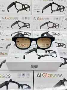 8MP POV Vlog Camera Glasses AIMB-G2 Pro with EIS Anti-shake HD Recording UV Auto-Tint Lenses WiFi Sync AI Translation for Travel - Product Image 3