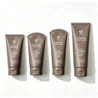 Tubes en plastique personnalisés, vides, souples, pour cosmétiques, tubes souples en PE, 80 ml, 120 ml, 150 ml, 200 ml, pour crème pour les mains, lotion, emballage de tubes