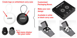 Anti-ruido suave doble diseño <span class=keywords><strong>mejores</strong></span> <span class=keywords><strong>tapones</strong></span> para <span class=keywords><strong>los</strong></span> oídos de silicona reducción de ruido protección auditiva reutilizable para dormir <span class=keywords><strong>tapones</strong></span> para <span class=keywords><strong>los</strong></span> oídos - Product Image 5