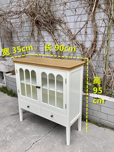 <span class=keywords><strong>Meuble</strong></span> de rangement moderne pour la maison avec portes vitrées à double couche pour le salon - Product Image 4