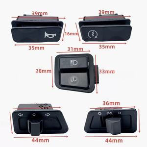 Accesorios para Motos, Interruptor para Bicicleta Eléctrica/Motocicleta, Interruptor de Luz Alta/Baja, Interruptor de Atenuación, Interruptor de Botón de Atenuación, Enchufe de 3 Cables - Product Image 6