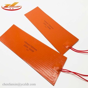 แผ่นความร้อนยางซิลิโคนอุตสาหกรรม220V 24V พร้อมเทอร์โมสตัท - Product Image 6