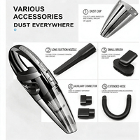 Aspirateur de voiture sans fil, à batterie, ABS, portatif, haute puissance, petit, pour nettoyage à sec et humide