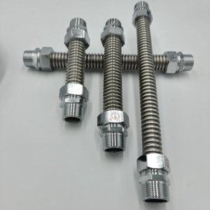 Trục thép không gỉ ren ổ cắm mở rộng khớp cao mịn Epoxy tráng 1/2 "NPT nam kết nối tổng thể chiều dài 1 - Product Image 1