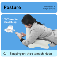 Vente chaude Oreiller de lit en mousse à mémoire de forme cervicale orthopédique multifonctionnel personnalisé pour dormir