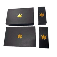 Faible QUANTITÉ MINIMALE DE COMMANDE Rigide 1200gsm Carton Épais De Luxe Niveau Utilisation De Beauté KOHL Démarreur Kit Cadeau Tiroir Boîte avec Insert En Mousse