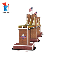 Modèle en papier du pont de Brooklyn, vente en gros, nouveaux designs, puzzles 3D, jeux, jouets