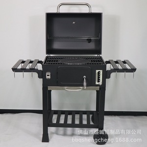 Bbq Grill Outdoor Charcoal Smoker 120x60x113.5cm Multifunctional Durable Garden Use - Product Image 3