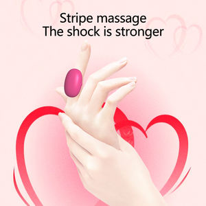 Masseur à vibrations à 9 fréquences en silicone imperméable IPX7, mini charge USB, jouet sexuel pour couple, vente chaude - Product Image 1