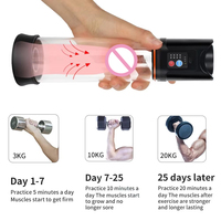 Pompe à pénis électrique Lootee en promotion, extenseur automatique, agrandisseur pénien sous vide, masturbateur masculin, jouets sexuels en plastique pour hommes