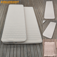 Matelas pneumatique auto-gonflant avec pompe intégrée, confortable, installation rapide, tissu enduit TPU 30D, longueur 200 cm, pour le camping en plein air et le glamping