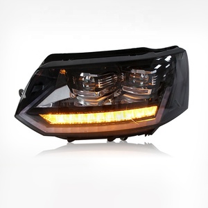 Per <span class=keywords><strong>Volkswagen</strong></span> <span class=keywords><strong>VOLKSWAGEN</strong></span> <span class=keywords><strong>CARAVELLE</strong></span> <span class=keywords><strong>T5</strong></span> LED faro 2011-2014 alloggiamento nero YZ - Product Image 3