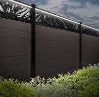 Panel de Cerca WPC Tradicional al por Mayor, Superficie con Textura de Madera 3D, Impermeable, Ignífugo, Insonorizado, Antiestático, para el Hogar y Villas
