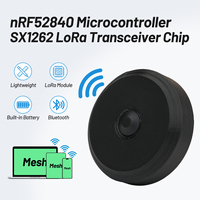 KEEPTEEN SR2 Nœud maillé LoRa portable 868&915 MHz, boîtier imprimé en 3D avec Seeedstudio Xiao NRF52840+Wio Sx1262, batterie intégrée de 500 mAh